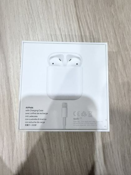 หูฟังไร้สาย AirPods Gen2 พร้อมเคสชาร์จ สีขาว มือสอง รูปที่ 3