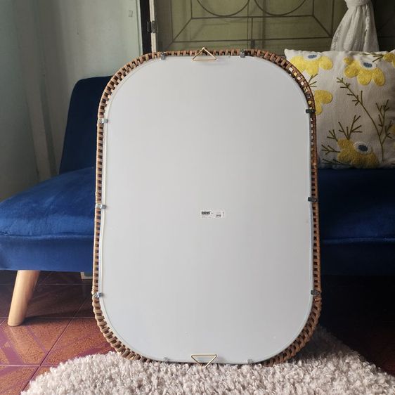 เพียง🔥1250 บาท(จาก 2490) กระจกหวายแท้ของIKEA รูปที่ 2