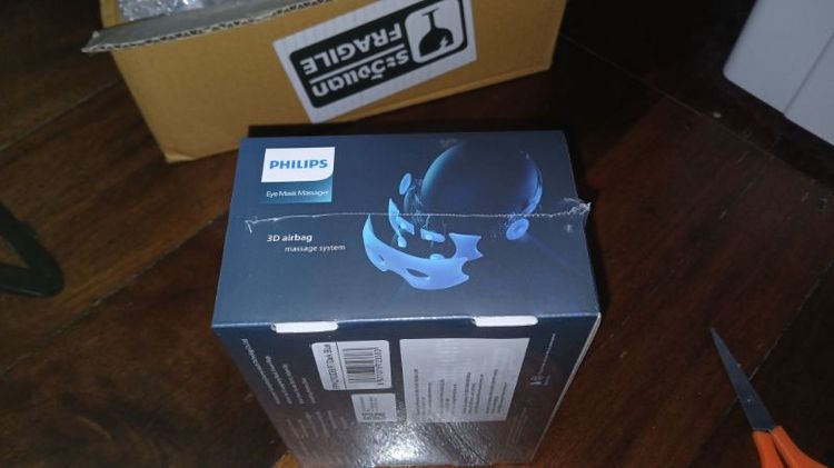 ขายต่อครับยังไม่ได้ใช้งาน เครื่องนวดตาอัจฉริยะ Philips Smart Eye Massager (PPM2702) สีน้ำเงิน ยังไม่แกะพลาสติก รูปที่ 4