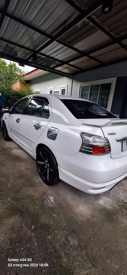 Toyota Vios 2012 1.5 ES Sedan เบนซิน ไม่ติดแก๊ส เกียร์อัตโนมัติ ขาว รูปที่ 3