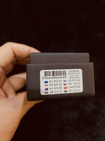 ต่างหูเพชร CZ มาพร้อมกล่อง แบรนด์ LOVISA จากออสเตรเลีย ส่งฟรี รูปที่ 15