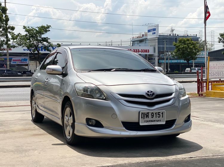 Toyota Vios 2008 1.5 S Sedan เบนซิน ไม่ติดแก๊ส เกียร์อัตโนมัติ บรอนซ์เงิน