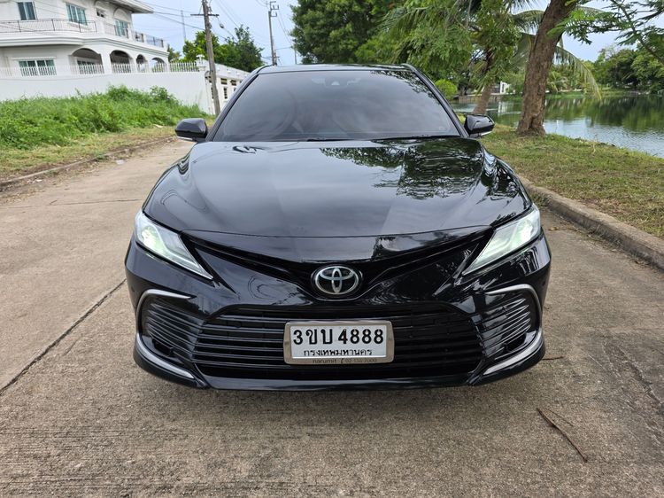 Toyota Camry 2021 2.5 Premium Sedan เบนซิน ไม่ติดแก๊ส เกียร์อัตโนมัติ ดำ รูปที่ 2