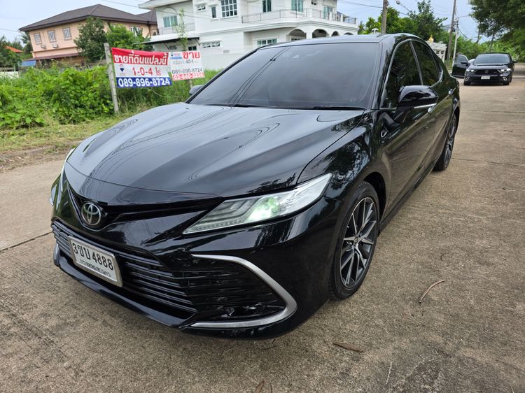 Toyota Camry 2021 2.5 Premium Sedan เบนซิน ไม่ติดแก๊ส เกียร์อัตโนมัติ ดำ รูปที่ 3