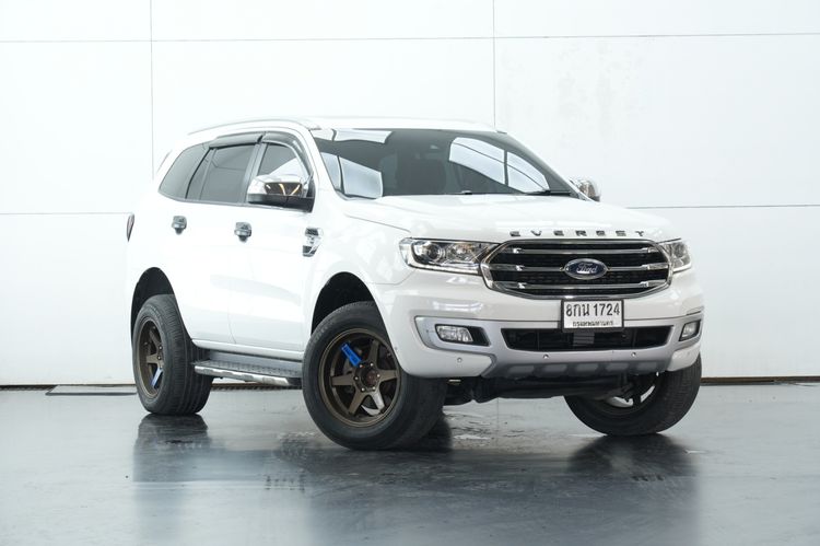 Ford Everest 2019 2.0 Titanium Plus Utility-car ดีเซล ไม่ติดแก๊ส เกียร์อัตโนมัติ ขาว รูปที่ 2