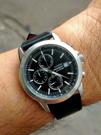 นาฬิกา Citizen ถ่านสภาพดีทำงานได้ดี ใช้งานได้ปกติ เช็คล้างเครื่องแล้ว สภาพดี รูปที่ 8