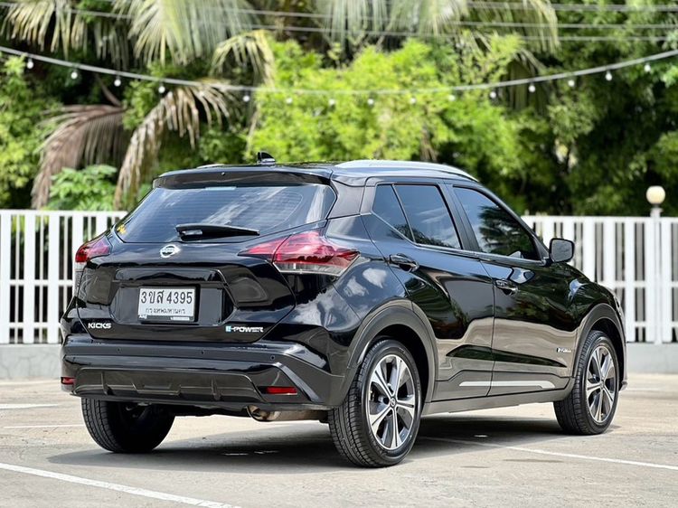 Nissan Kicks 2023 1.2 V Sedan เบนซิน ไม่ติดแก๊ส เกียร์อัตโนมัติ ดำ รูปที่ 3