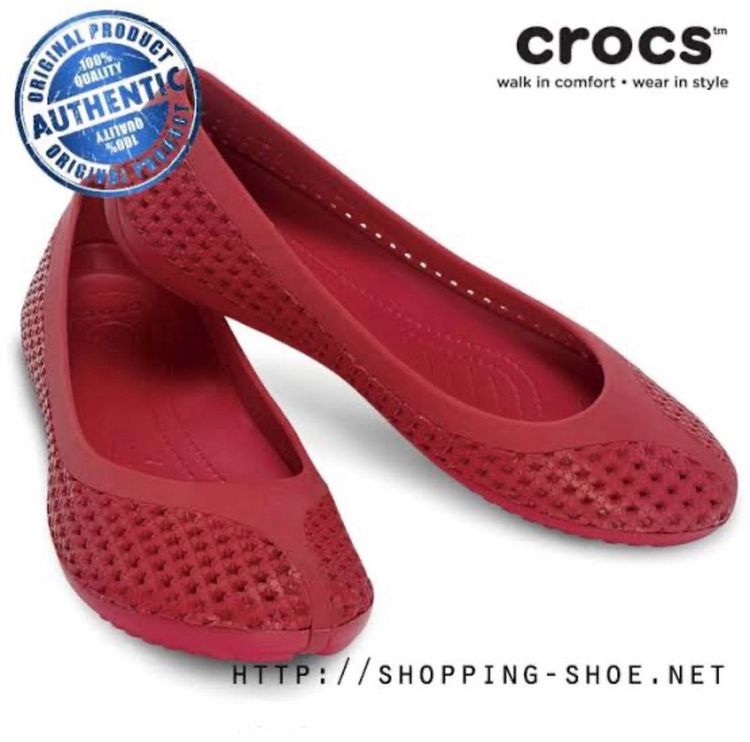 Crocs(คัชชู) รุ่น Isabella Jelly Flat ไซด์ W9 (ของแท้💯) รูปที่ 7
