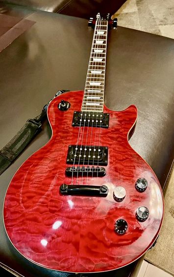 ขายกีต้าร์ Epiphone Les Paul Classic Quilt top 1999. Red Wine (Limited Edition) รูปที่ 3