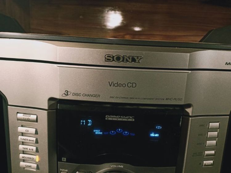 ขายเครื่องเสียง sony mhc rv 50. 3100 วัตต์ เสียงดีหนักแน่นนุ่มนวล รูปที่ 3