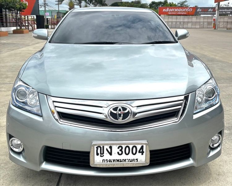 Toyota Camry 2010 2.4 Hybrid Sedan ไฮบริด ไม่ติดแก๊ส เกียร์อัตโนมัติ เทา