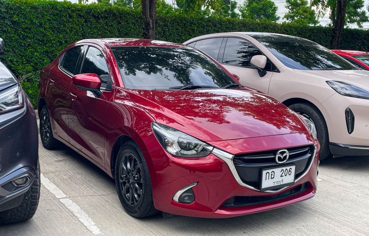 รถ Mazda Mazda 2 1.3 High Connect สี แดง