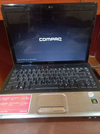 อื่นๆ ขายโน๊ตบุค  compaq เปิดติด ใช้งานไม่ได้พร้อมสายชาต