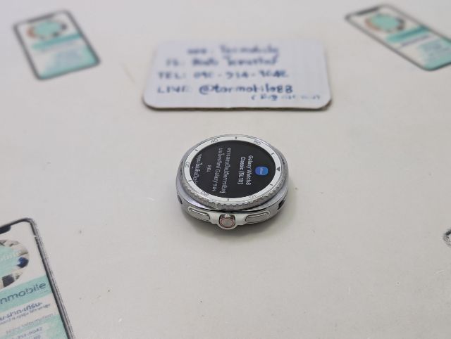 ขาย เทิร์น Samsung Galaxy Watch 8 Classic 46MM ศูนย์ไทย สภาพใหม่เอี่ยม อุปกรณ์ครบยกกล่อง ประกันเหลือ 3 เดือน เพียง 6,590 บาท พอครับ รูปที่ 3