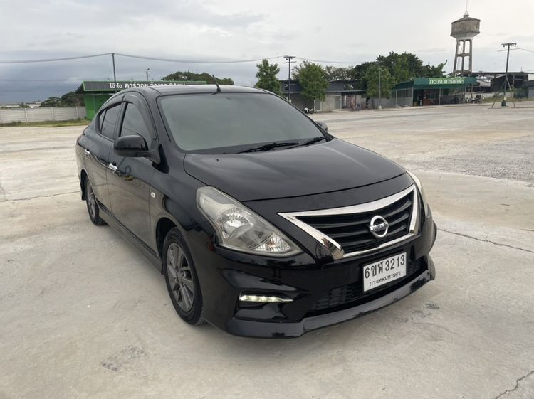 รถ Nissan Almera 1.2 E Sportech สี ดำ
