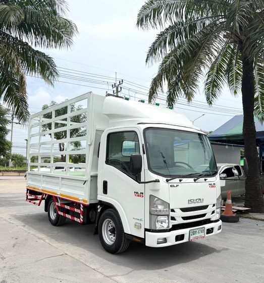 รถ ISUZU NLR 130 แรง ปี 2563 รถห้างแท้ (4 ล้อไม่ติดเวลา กะบะเหล็กคอกสูง ยาว 3.50 ม กว้าง 1.90  ม. รูปที่ 2
