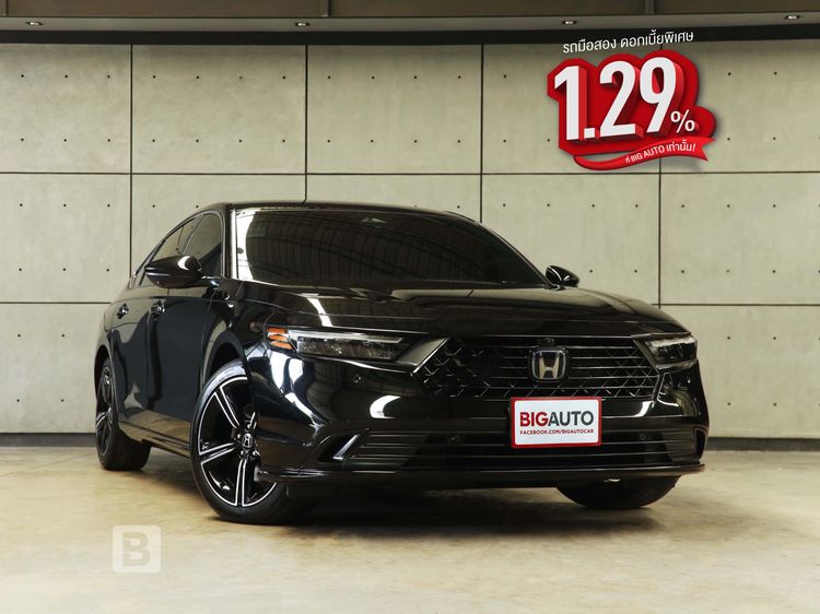 รถ Honda Accord 2.0 e:HEV EL สี ดำ