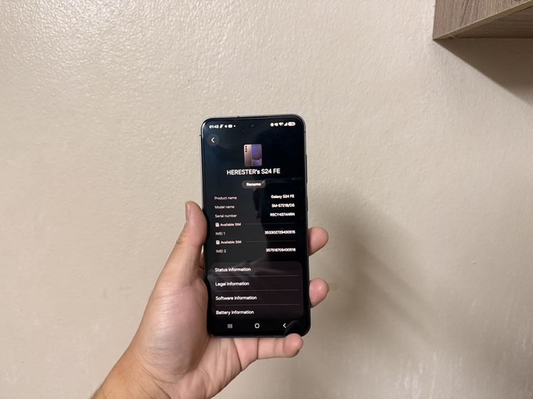 Samsung Galaxy S24 FE 5G | 8/256GB | เครื่องศูนย์ไทย 🇹🇭 รูปที่ 3
