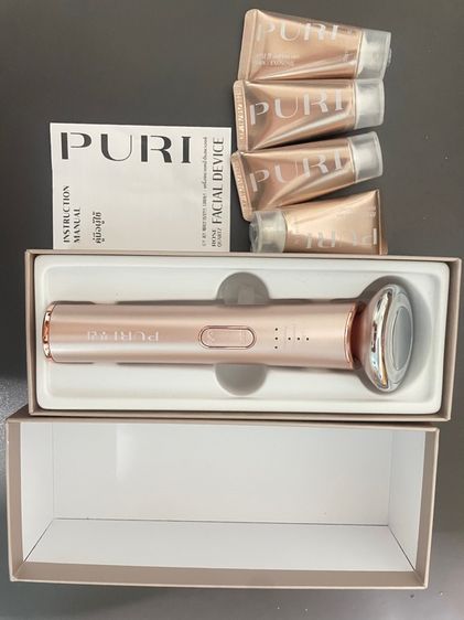 เครื่องนวดหน้า ยกกระชับ Puri EMS Facial Beauty Device รูปที่ 2