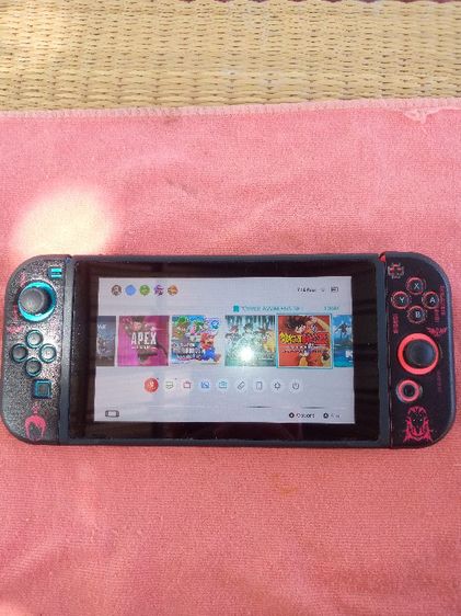 เครื่องเกมส์นินเทนโด Nintendo Switch เชื่อมต่อไร้สายได้ nintendo swith มือสองสภาพดี+เคสกันรอย พร้อมเล่นทันที