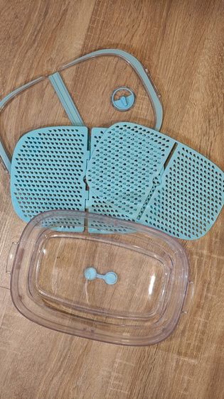 Produce Storage Containers with Drain Basket (Fruit and Vegetable Keeper) รูปที่ 3