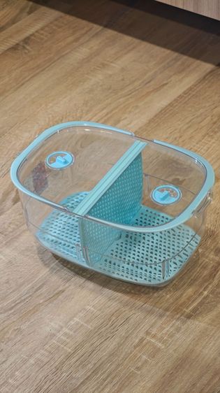 Produce Storage Containers with Drain Basket (Fruit and Vegetable Keeper) รูปที่ 2