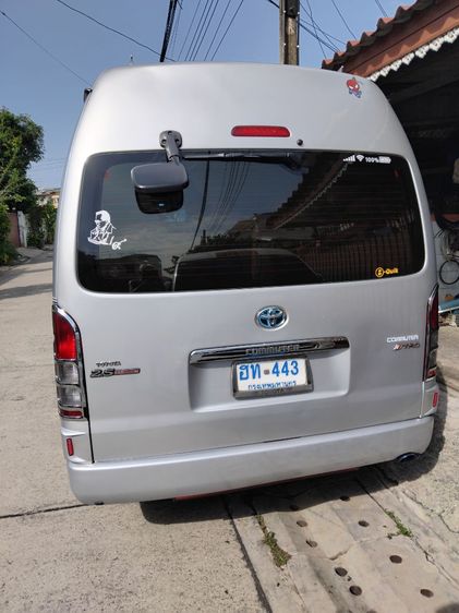 Toyota Commuter 2009 2.5 Van ดีเซล เกียร์ธรรมดา เทา รูปที่ 4