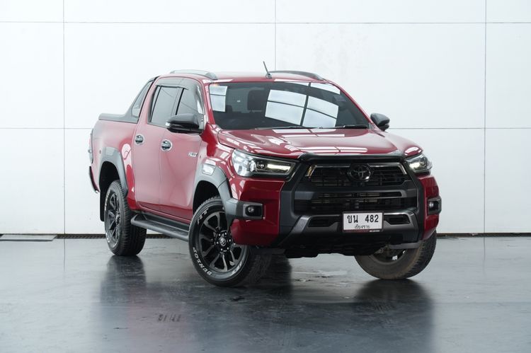 Toyota Hilux Revo 2023 2.4 Prerunner G Rocco Pickup ดีเซล ไม่ติดแก๊ส เกียร์อัตโนมัติ แดง รูปที่ 2