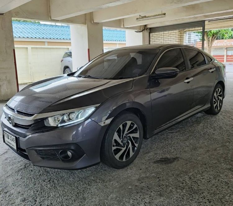 Honda Civic 2018 1.8 EL i-VTEC Sedan เบนซิน เกียร์อัตโนมัติ เทา รูปที่ 3