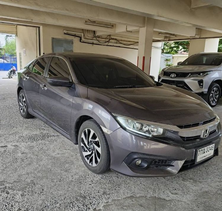 Honda Civic 2018 1.8 EL i-VTEC Sedan เบนซิน เกียร์อัตโนมัติ เทา รูปที่ 2