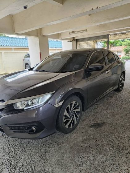 Honda Civic 2018 1.8 EL i-VTEC Sedan เบนซิน เกียร์อัตโนมัติ เทา รูปที่ 4