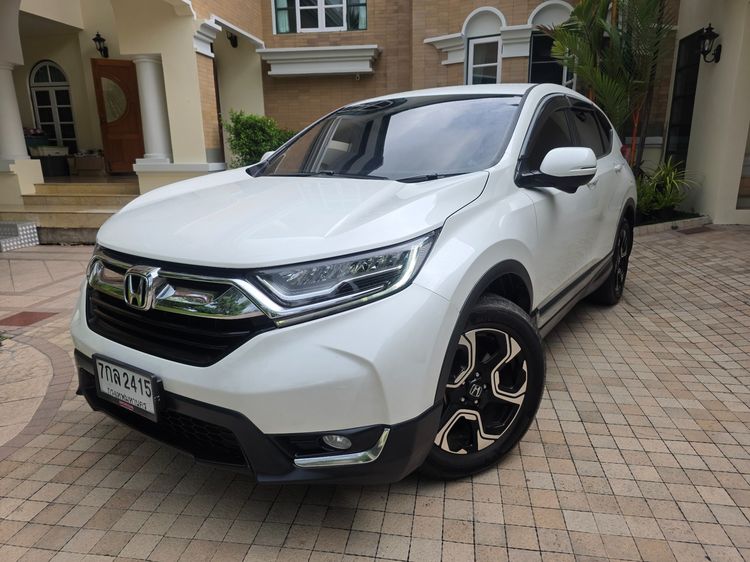Honda CR-V 2018 2.4 EL 4WD Utility-car เบนซิน ไม่ติดแก๊ส เกียร์อัตโนมัติ ขาว