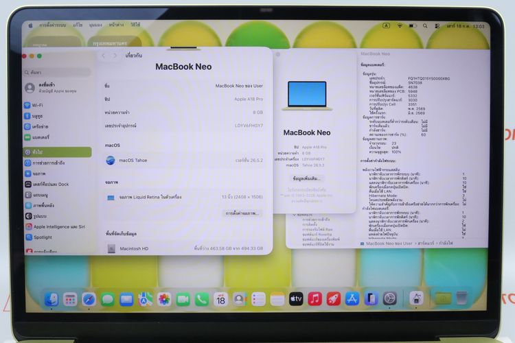 MacBook Neo 13" 8.512GB รูปที่ 2