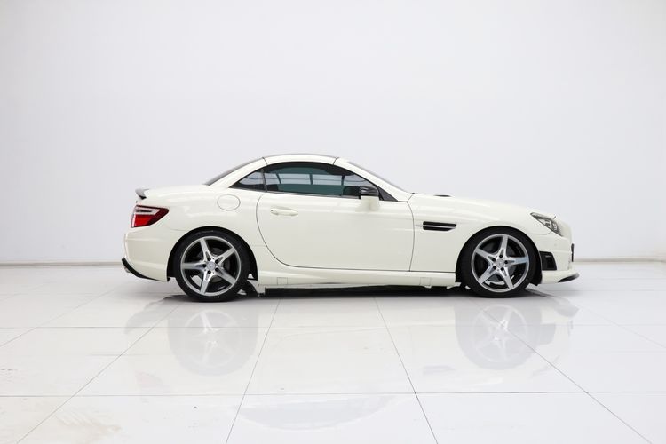 Mercedes-Benz SLK-Class 2013 SLK200 AMG Sedan เบนซิน ไม่ติดแก๊ส เกียร์อัตโนมัติ ขาว รูปที่ 3