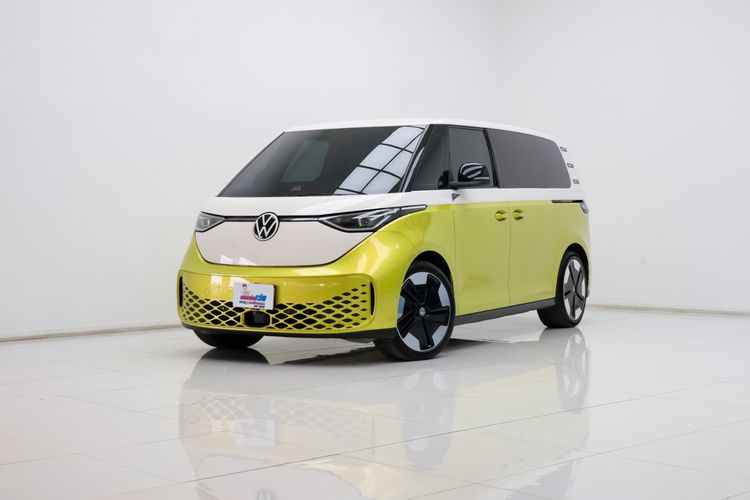 Volkswagen ID. Buzz 2023 Van ไฟฟ้า ไม่ติดแก๊ส เกียร์อัตโนมัติ เหลือง