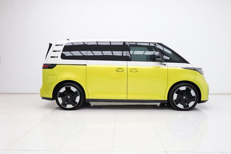 Volkswagen ID. Buzz 2023 Van ไฟฟ้า ไม่ติดแก๊ส เกียร์อัตโนมัติ เหลือง รูปที่ 3