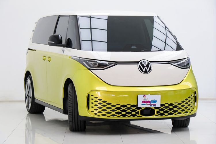 Volkswagen ID. Buzz 2023 Van ไฟฟ้า ไม่ติดแก๊ส เกียร์อัตโนมัติ เหลือง รูปที่ 4