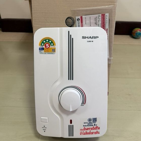 เครื่องทำน้ำอุ่น 3500W SHARP รูปที่ 11