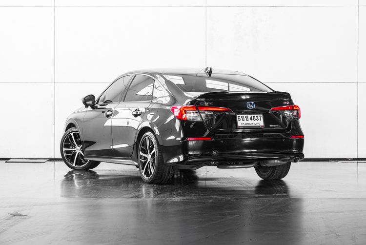 Honda Civic 2023 2.0 eHEV RS Sedan ไฮบริด ไม่ติดแก๊ส เกียร์อัตโนมัติ ดำ รูปที่ 4