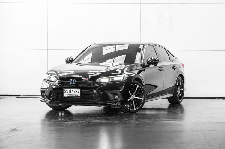 Honda Civic 2023 2.0 eHEV RS Sedan ไฮบริด ไม่ติดแก๊ส เกียร์อัตโนมัติ ดำ