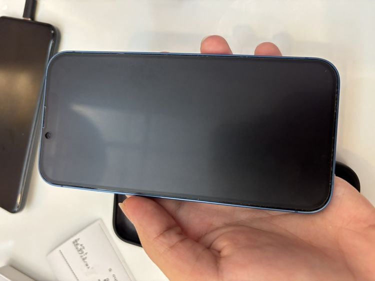 iPhone 13 สีฟ้า แบต 76% ปกติทุกอย่าง รูปที่ 6