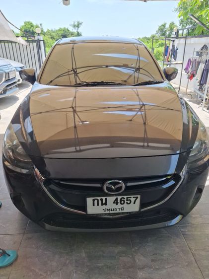 Mazda Mazda 2 2016 1.5 Skyactiv-D Sedan ดีเซล ไม่ติดแก๊ส เกียร์อัตโนมัติ ดำ