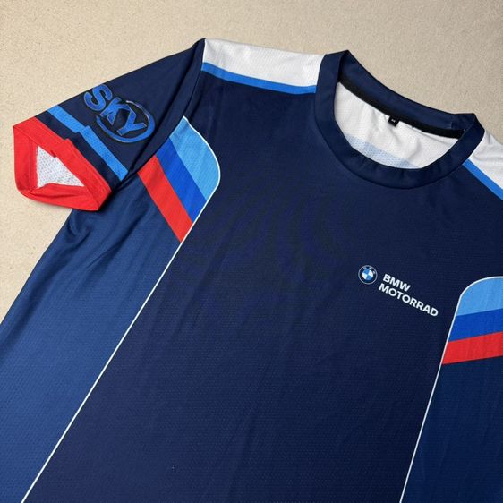 เสื้อยืด ผ้าไมโครเบาแห้งไวสายขับขี่ BMW Motorrad ใส่สบายสายลุย Size M