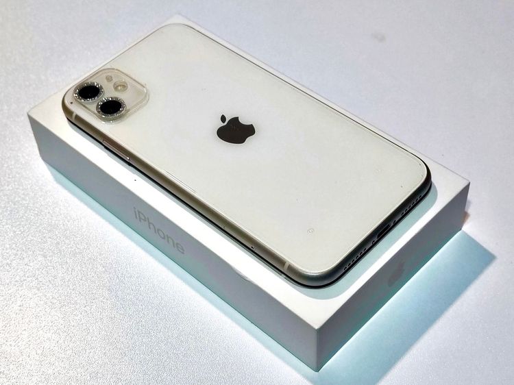 ขาย iPhone 11 64GB สีขาวสภาพนางฟ้า เครื่องไทย แฟนใช้เองมือเดียว ของครบกล่อง รูปที่ 7