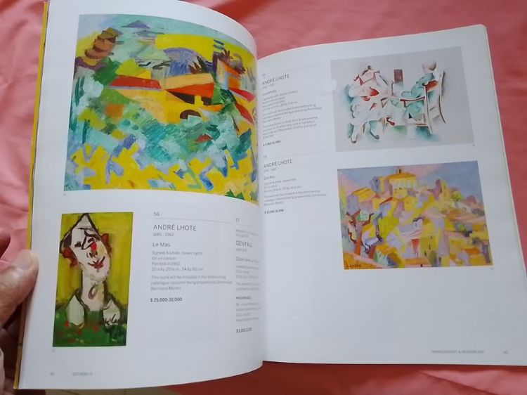 หนังสือศิลปะ Sotheby's Impressionist & Modern Art ฉบับวันที่ 15 ธันวาคม 2014 ขาย 390 บาท ไม่รวมค่าส่ง รูปที่ 3