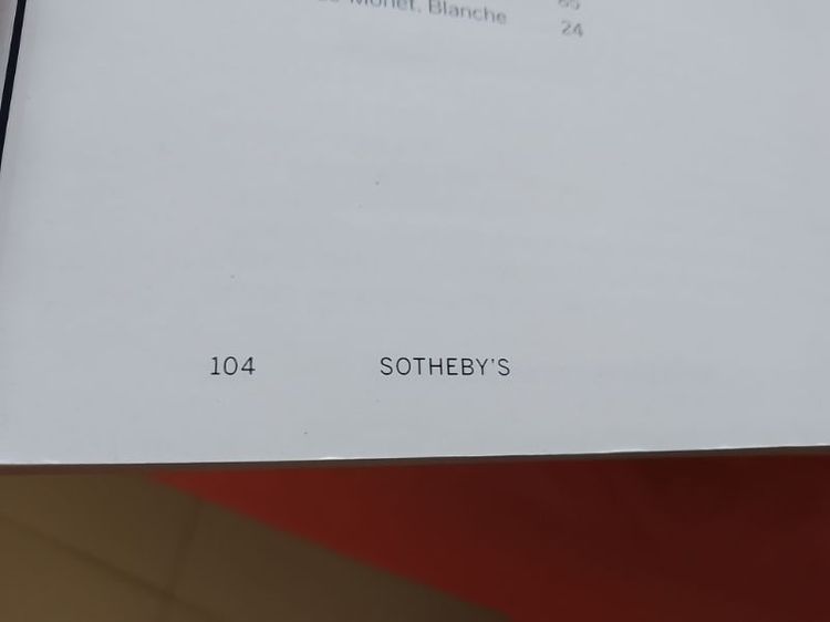 หนังสือศิลปะ Sotheby's Impressionist & Modern Art ฉบับวันที่ 15 ธันวาคม 2014 ขาย 390 บาท ไม่รวมค่าส่ง รูปที่ 9