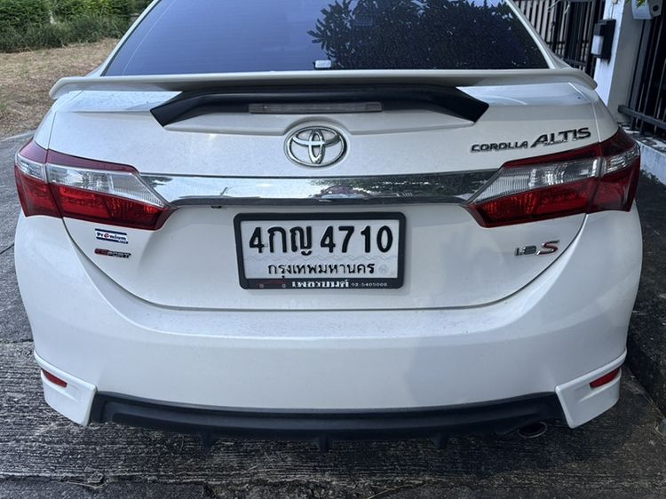 Toyota Altis 2015 1.8 Esport Sedan เบนซิน ไม่ติดแก๊ส เกียร์อัตโนมัติ ขาว รูปที่ 4