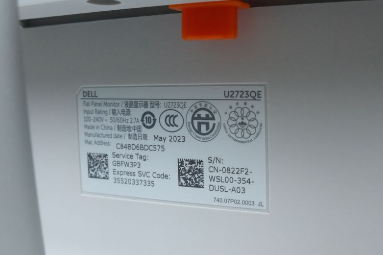 จอ 27" 4K IPS 60Hz DELL U2723QE รูปที่ 13