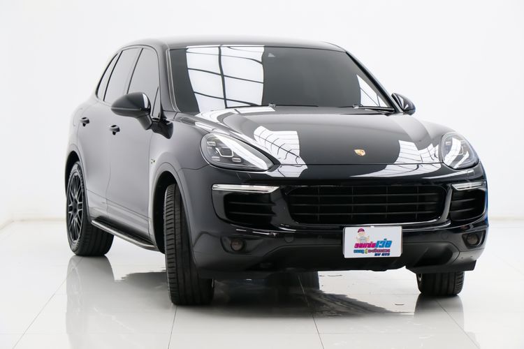 Porsche Cayenne 2014 3.0 S E-Hybrid 4WD Sedan ปลั๊กอินไฮบริด (PHEV) ไม่ติดแก๊ส เกียร์อัตโนมัติ ดำ รูปที่ 4