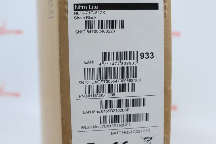 ACER NITRO LITE 16 Core 5 210H.RTX4050 RAM16.512GB มือหนึ่งแค่แกะเช็ค รูปที่ 10